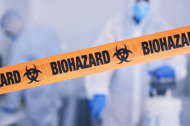Professional Hoarding Cleanup technician working in Cortland, NE